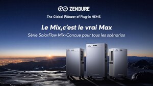 Zendure lance la série SolarFlow Mix en Europe : trois systèmes de stockage résidentiel, une seule plateforme, jusqu'à 96 % d'économies sur la facture