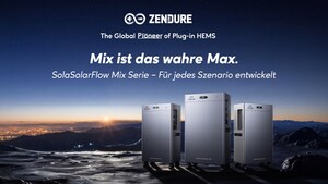 Zendure bringt die SolarFlow Mix Serie nach Europa: Drei Heimspeicher, eine Plattform, bis zu 91 % weniger Stromrechnung