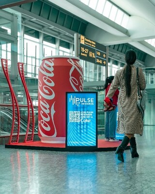 Coca-Cola India’s First-Ever Activation at BLR Airport Blends Digital Convenience with Refreshment (PRNewsfoto/Coca-Cola India)