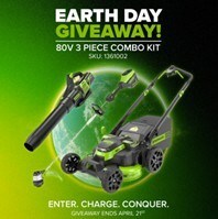 Greenworks Powers Earth Month 2026 with Opportunities to Win Its