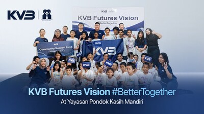 KVB Futures Rayakan Ulang Tahun Pertama dengan Inisiatif CSR yang Bermakna, Berbagi Kebahagiaan di Hari Paskah