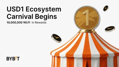 Bybit USD1 Ecosystem Carnival: Three New Trading Pairs, Three Winning Tracks (PRNewsfoto/Bybit)