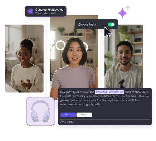 Video Studio, part of Zendrop's new AI Creatives suite, lets sellers generate UGC-style video ads with AI avatars and ready-to-use scripts in a single workflow.