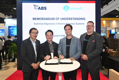 Redefining Maritime Fuels from the Ground Up: Phi Earth and ABS Sign MOU