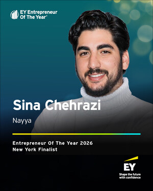 Sina Chehrazi of Nayya named Entrepreneur Of The Year® 2026 New York finalist by EY US