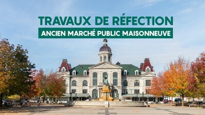 À MHM, on prend soin de notre patrimoine! - Investissement de 6 M$ pour rénover l'ancien marché Maisonneuve