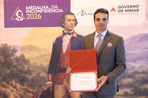 CEO da Rede Mater Dei, José Henrique Salvador, recebe Medalha da Inconfidência - maior honraria do estado de Minas Gerais