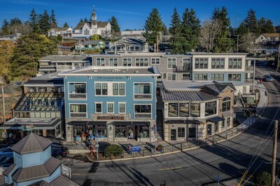 Local developer and owner of Chinook Contractors, Kelly Clark, has announced the completion of the rebuild and addition of the Eliason Building on Front Street in Poulsbo, Washington with the goal of enhancing and further beautifying the city he has come to love.