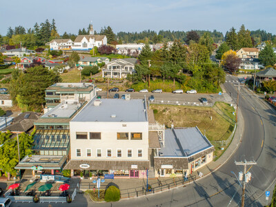 Kelly Clark purchased the Eliason Building in 2020 and construction began in August 2023. It was important to Clark that the project keep a Scandinavian feel and the same character of the original 1907 Eliason Building.