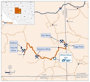 IsoEnergy Continues Systematic Drill Testing at Flatiron, Targeting Growth Near Tony M Mine, Utah and Provides Bulk Sample Update