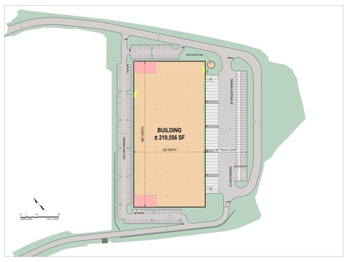 PNK Reading at Route 222. Site plan
