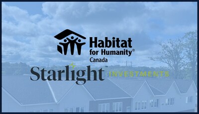 Starlight Investments Renews Multi-Year Partnership with Habitat for Humanity Canada