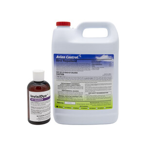 Bird-X Expands Liquid Bird Deterrent Portfolio with Launch of Avian Control® Repellent and InvisiDye® UV Marker