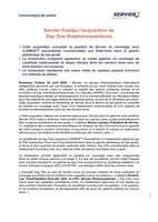 Servier finalise l'acquisition de Day One Biopharmaceuticals