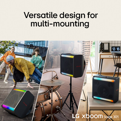 Take the Party Anywhere with LG xboom Portable Speaker Range