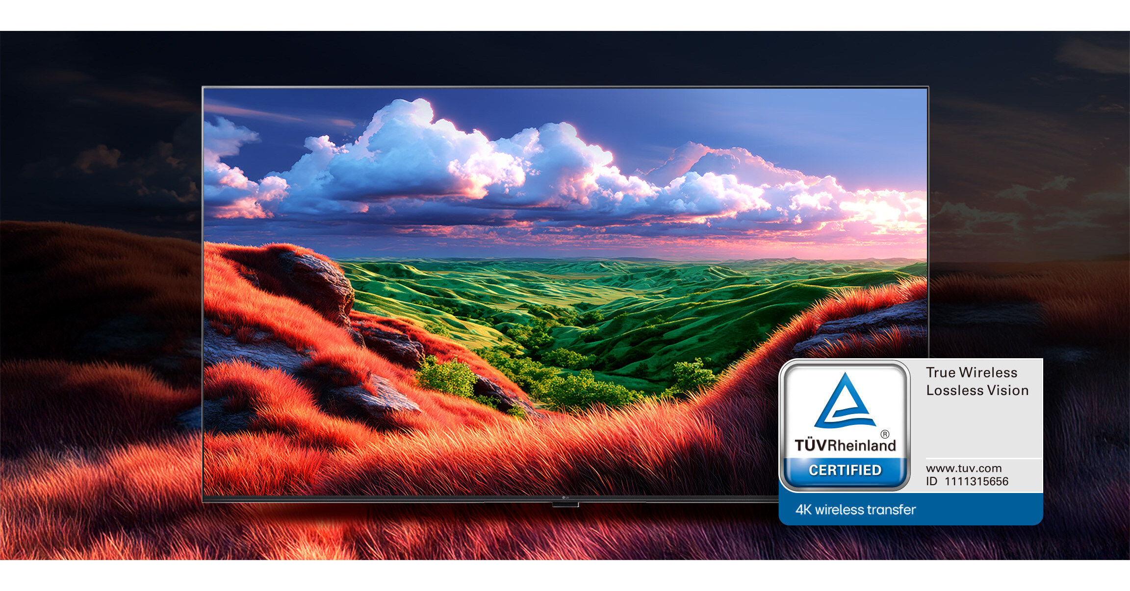 LG ELECTRONICS WIRELESS TVS FIRST IN WORLD TO EARN TRUE WIRELESS LOSSLESS VISION CERTIFICATION