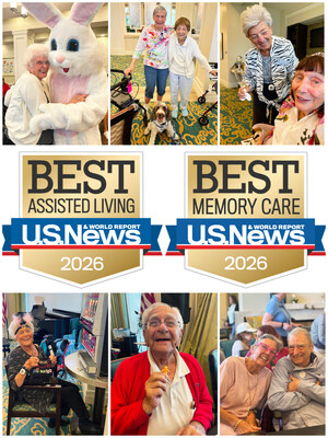 U.S. News &amp; World Report Names Watercrest St. Lucie West a Two-Time Best Assisted Living and Best Memory Care Community