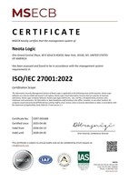 Neota Logic's ISO 27001:2022