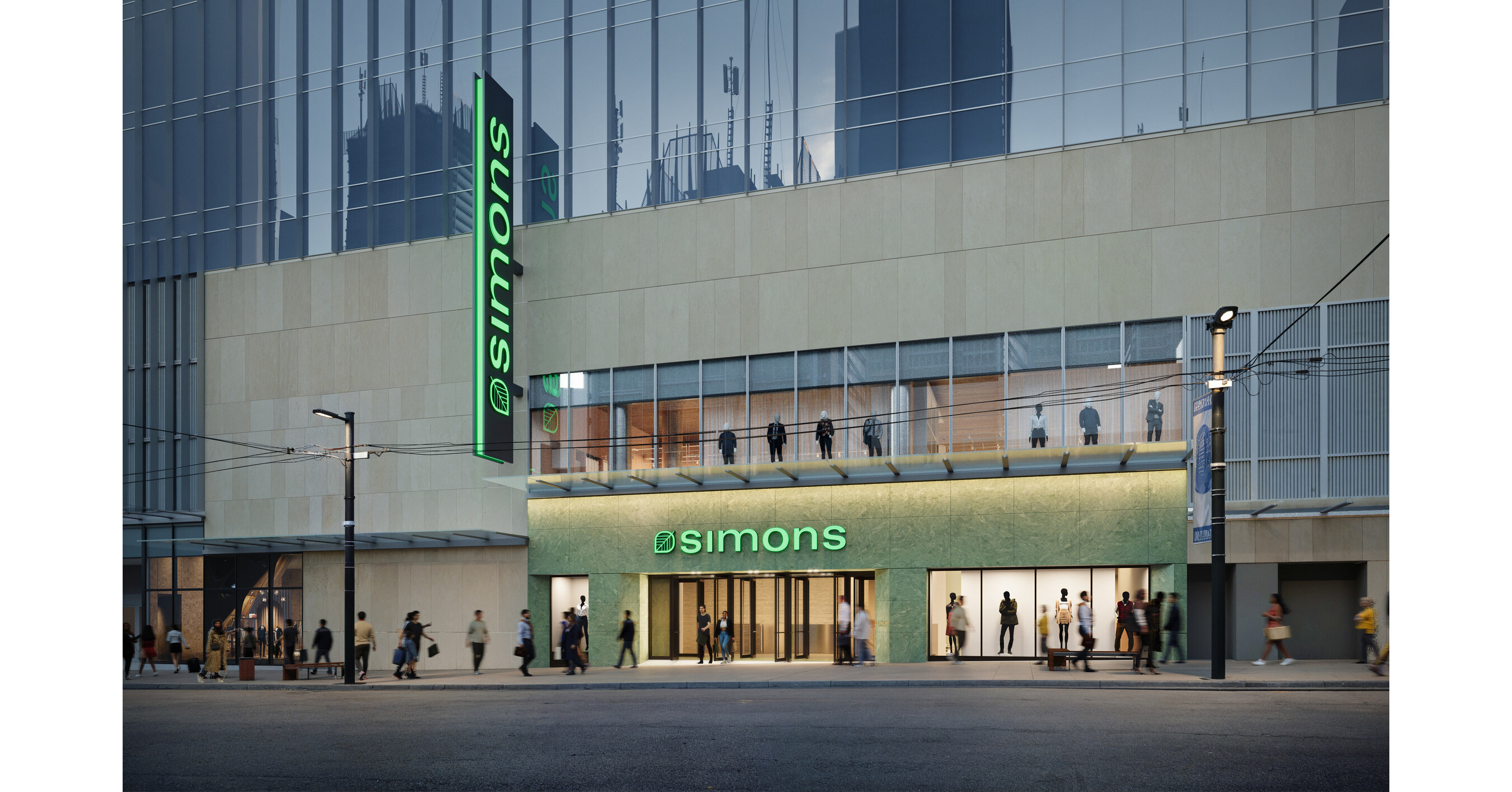 Simons Design Building Simons poursuit sa croissance canadienne avec l'ouverture d'un premier ...