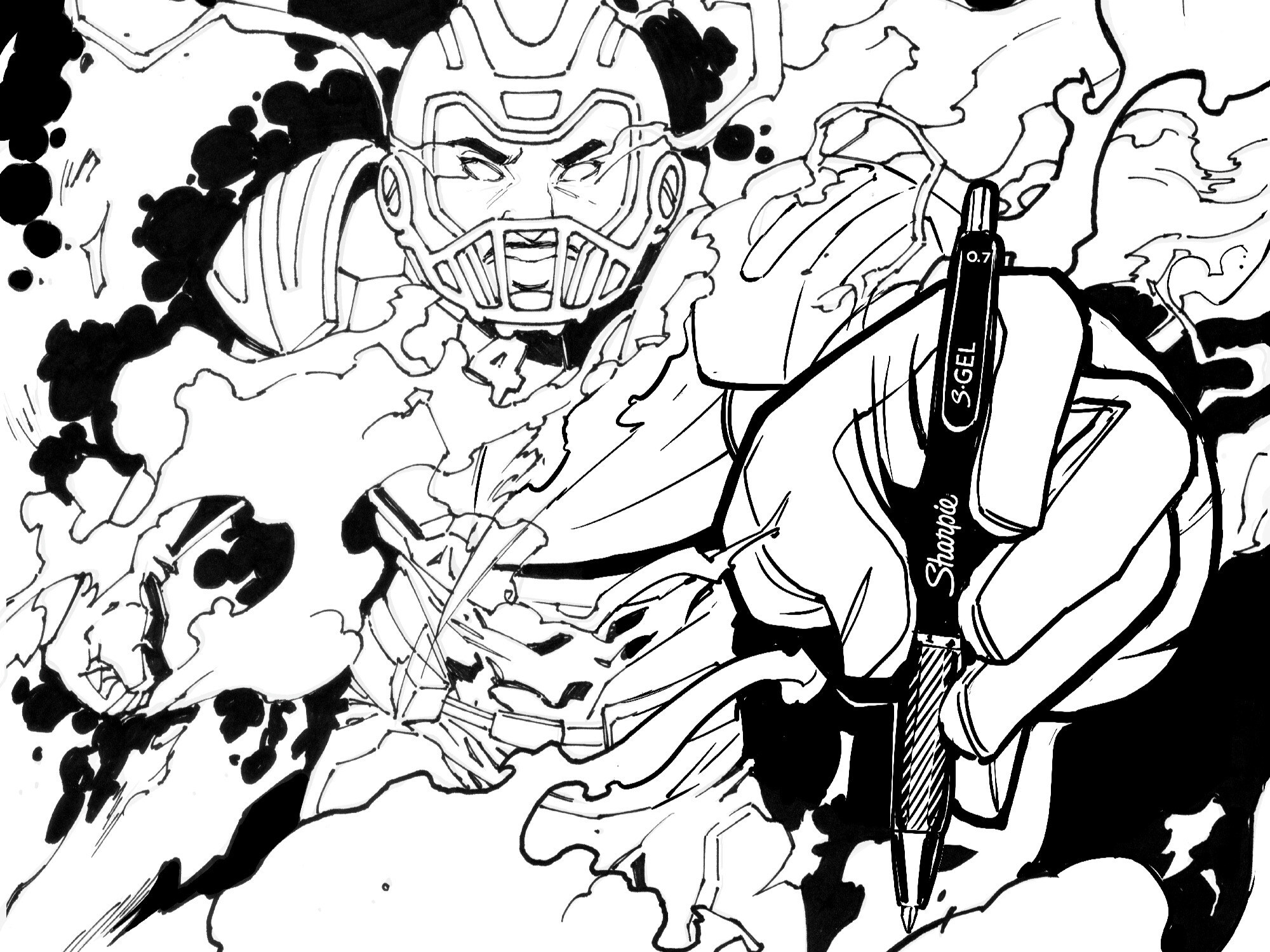 Sharpie® and Jeremiyah Love Make Their Mark on Draft Night with a Creative Collaboration