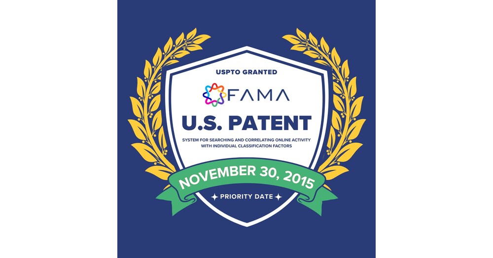 Fama Technologies Granted U.S. Patent on Foundational AI-Powered Social Media Screening Technology