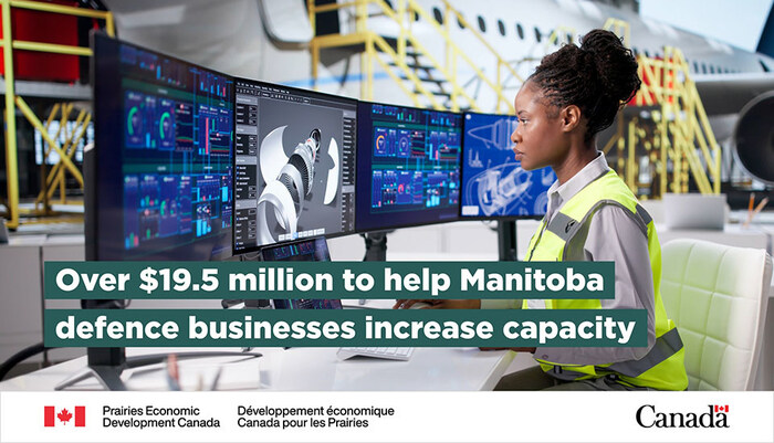 Government of Canada investing in Winnipeg industry to strengthen Canada's defence capacity