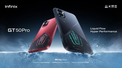 Infinix GT 50 Pro Liquid Flow Hyper Performance