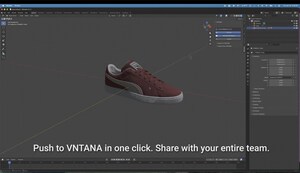 VNTANA Eliminates Manual 3D Workflows with Blender Plugin for Enterprise 3D Visualization and Asset Management