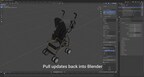 VNTANA Blender Plugin: Pull updates back into Blender
