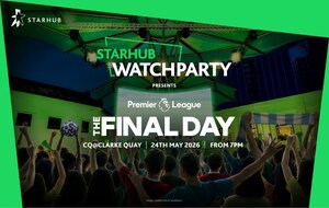 StarHub Takes Over Clarke Quay for Premier League Final Day