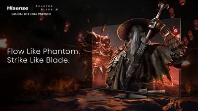 Hisense Partners with Phantom Blade Zero to Showcase Next-Gen RGB Gaming Experience