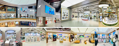 Photos of the newly opened Xtep store in Malaysia