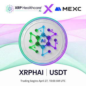 XRP Healthcare: XRPHAI, a Utility Token Rewarding Healthy Actions, to Go Live on MEXC April 27 at 10:00 AM UTC