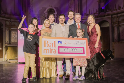 Bal du 45e anniversaire de Mira : 715 000 $ amassés pour changer des vies, un chien à la fois