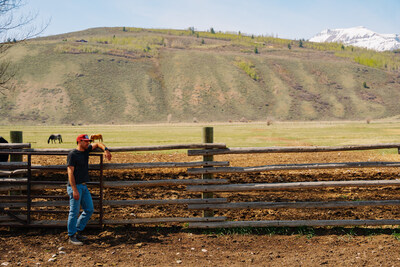 Sam Mead, a fifth-generation Wyoming rancher and candidate for U.S. Senate, photographed on his family’s ranch in Wyoming, where his family has ranched since the late 1800s.