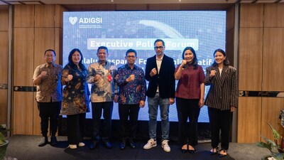 Representatives from government and industry associations affirmed their commitment to strengthen fraud prevention and reinforce the anti-scam governance ecosystem in the Executive Policy Collaborative Forum on Handling Digital Fraud and Scams held by ADIGSI (PRNewsfoto/AdaKami)