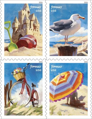 First-Class Mail Delivers Salty, Sunny and Sandy Vibes