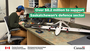 Government of Canada strengthening our economy and military readiness through new defence investments in Saskatchewan