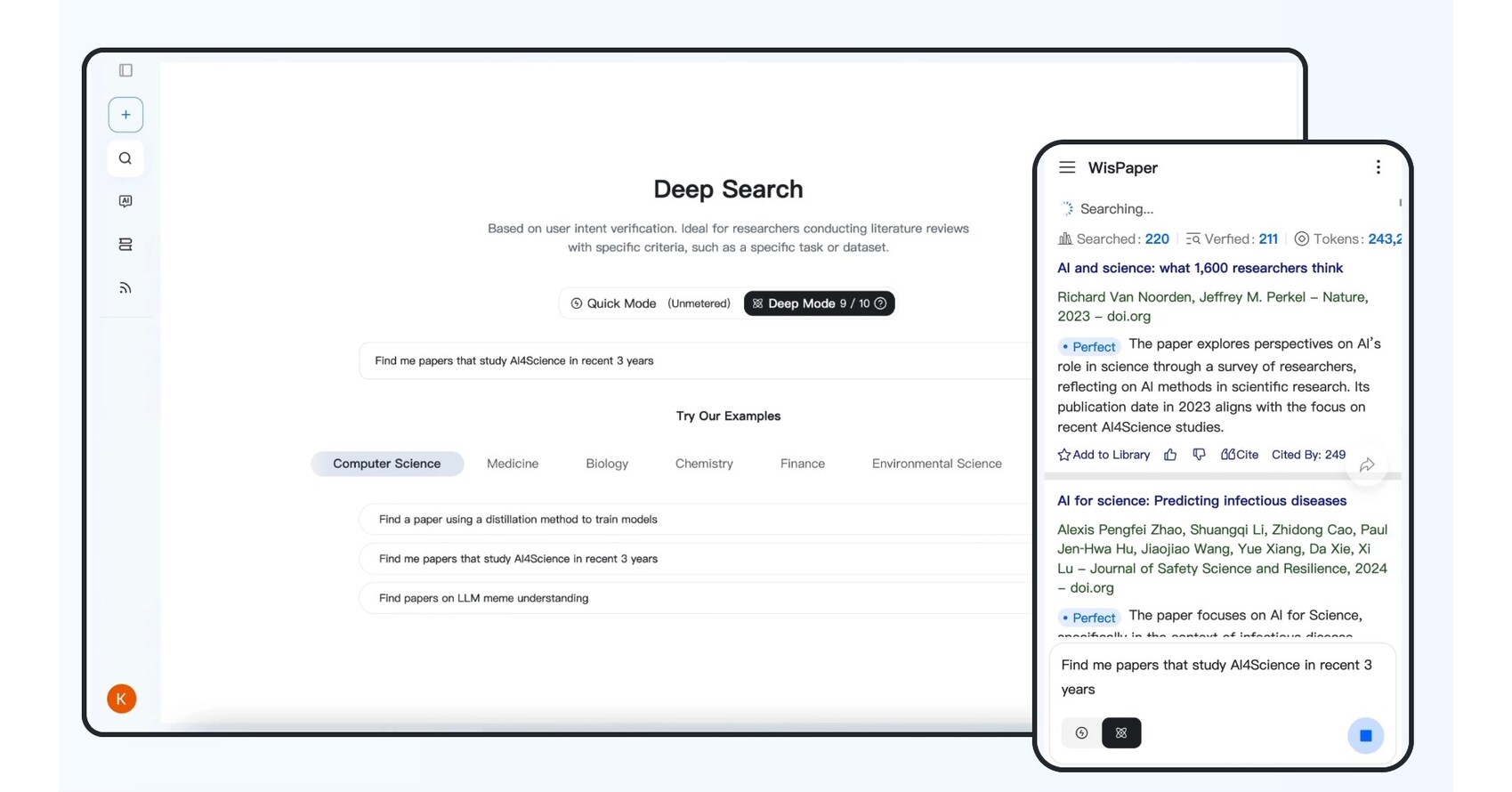 WisPaper Enables Parallel Scientific Exploration, Moving Research Beyond Sequential Workflows