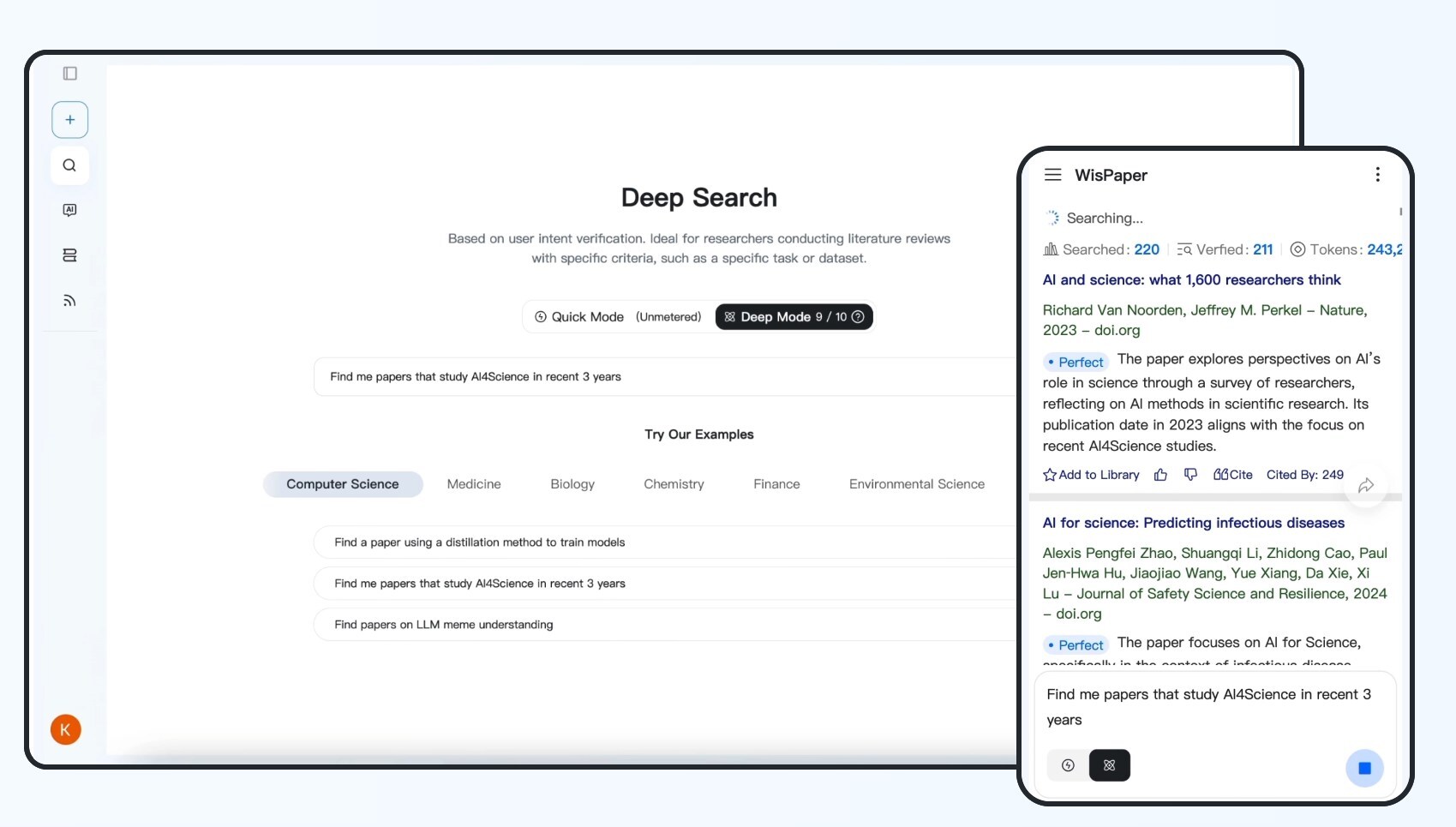 WisPaper Enables Parallel Scientific Exploration, Moving Research Beyond Sequential Workflows