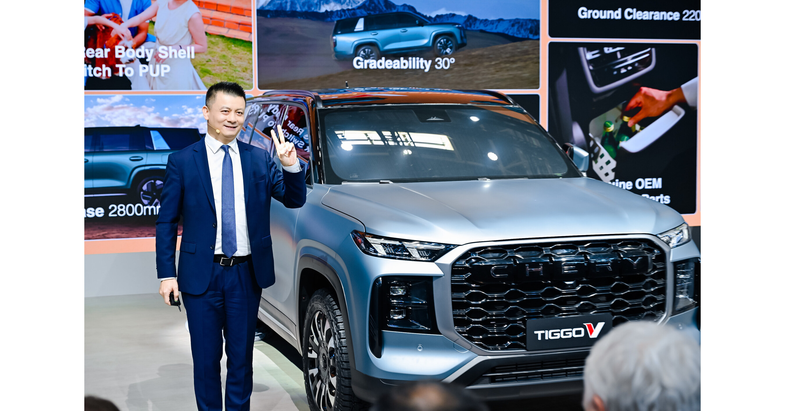 Era Baru Mobilitas Keluarga! Debut CHERY TIGGO V, Mobil Keluarga "3-in-1", di Ajang Auto China 2026