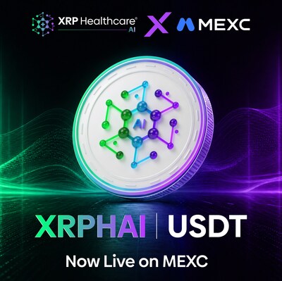XRP Healthcare: $XRPHAI Now Live on MEXC, a Utility Token Rewarding Healthy Actions Built on the XRP Ledger