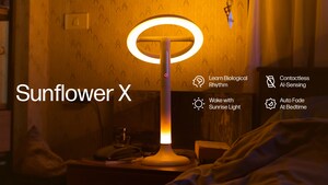 MOONLEX Launches Sunflower X on Kickstarter: Turning sleep lighting from passive illumination into active environment management