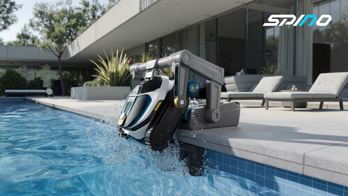 MAMMOTION SPINO S1 Pro Comes to Kickstarter: The World’s First Robot Arm-Assisted Pool Cleaner Brings True Hands-free Pool Care