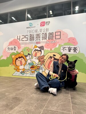 MIRO舉辦「Miro 寵‧愛企劃活動日」梁嘉琪化身「毛孩守護者」 與毛孩互動場面超有愛