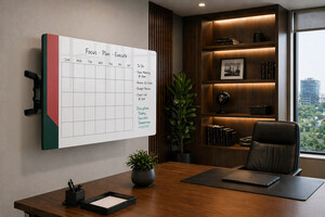 Clarus Introduces Float Extend: A Glass Dry-Erase Board That Moves with the Way People Work