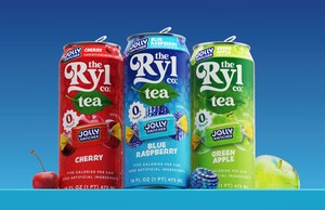 Ryl Tea Debuts Zero-Sugar Iced Teas Inspired by Iconic Jolly Rancher Candy Flavors