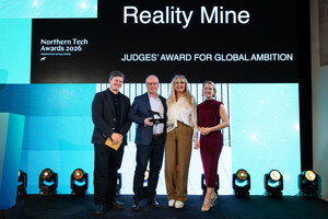 RealityMine® Wins Northern Tech Awards' Global Ambition Prize Amid Surging Worldwide Demand for Consumer Behavioural Data