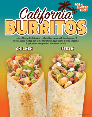 Baja Fresh Launches New California Burritos Packed with Flavor in Every Bite