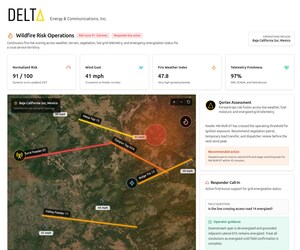 DELTA ENERGY INTRODUCES AI-POWERED WILDFIRE MITIGATION CAPABILITIES FOR UTILITIES